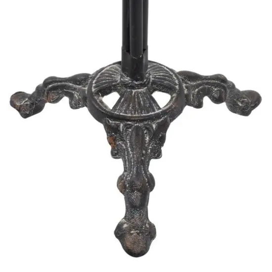 27" Iron & Pine Farmhouse Accent Table {7}