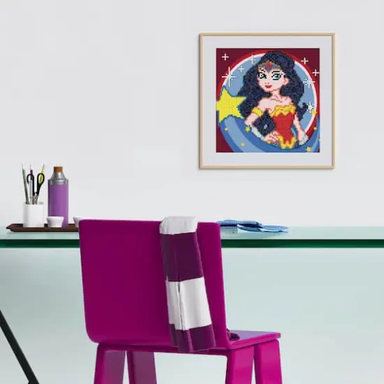 Camelot Dotz Young DC Wonder Woman Diamond Painting Kit {5}