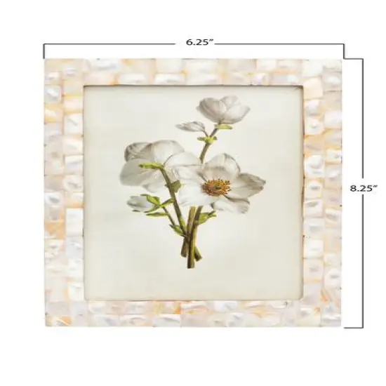 Hello Honey&reg; Mother of Pearl 5" x 7" Photo Frame {6}