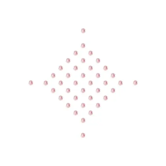 John Bead Preciosa 4mm Czech Crystal Glass Faceted Round Beads, 40ct. Light Rose {4}