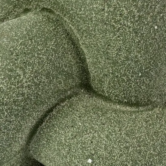 Hello Honey&reg; 4" Green Stoneware Tealight & Taper Candle Holder {8}