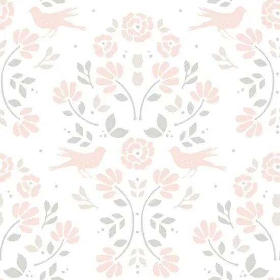RoomMates Rose Lindo Woodland Peel & Stick Wallpaper Gray {2}