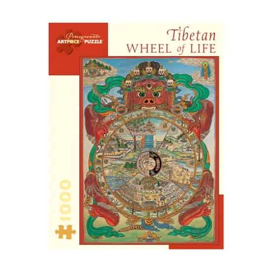 Pomegranate Artpiece Puzzle&trade; Tibetan Wheel of Life 1000 Piece Puzzle {1}