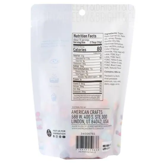 Sweetshop&trade; Rainbow Baking Chips, 8oz. {4}