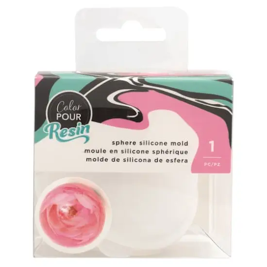 Color Pour Resin Sphere Silicone Mold {1}
