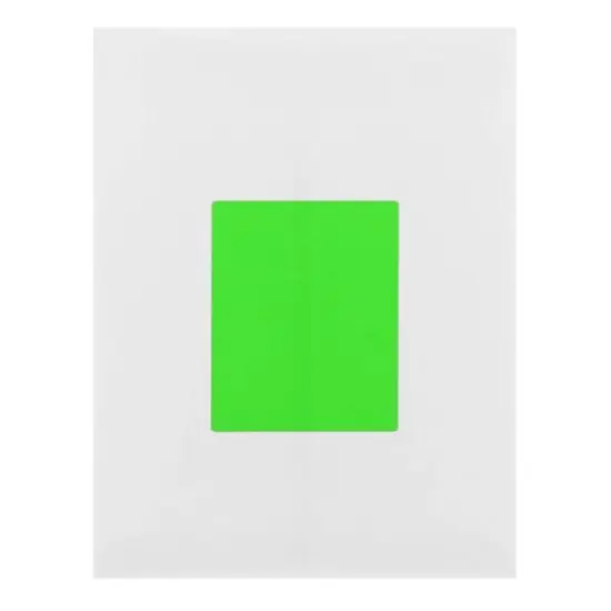 JAM Paper Extra Large Shipping Address Label Stickers Neon Green {7}