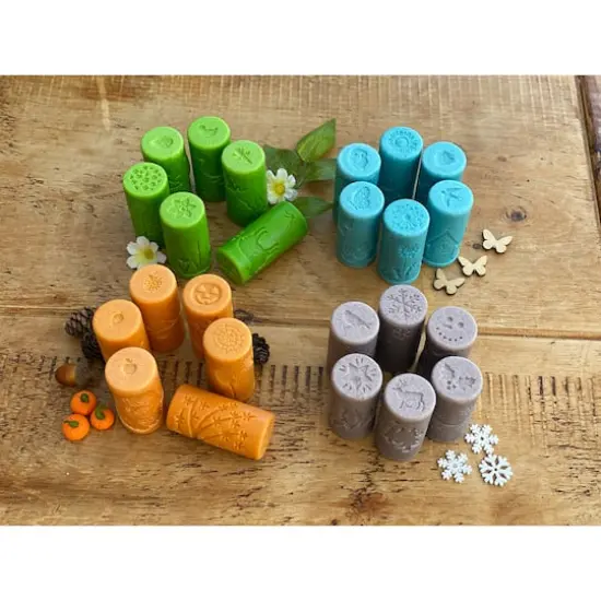 Yellow Door Let's Roll Seasons Play Set {3}