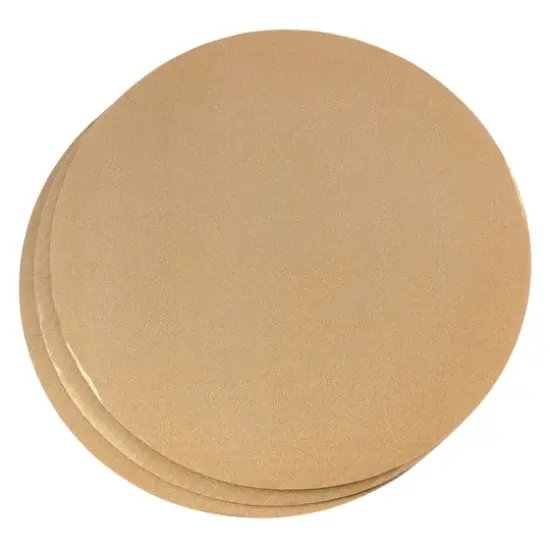 12" Gold Glitter Round Cake Boards by Celebrate It&trade; {1}