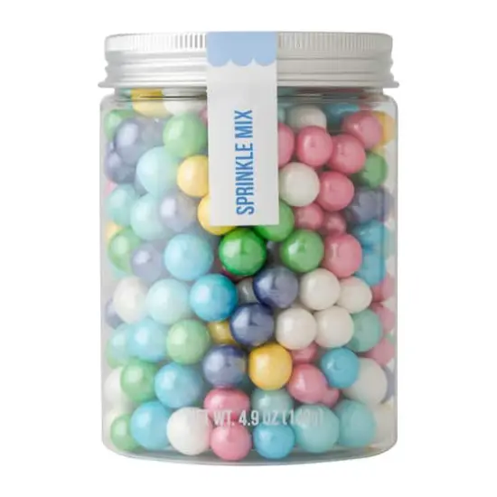 PME Cake Sweet Street&reg; 5oz. Cake Decorating Rainbow Pearls {3}