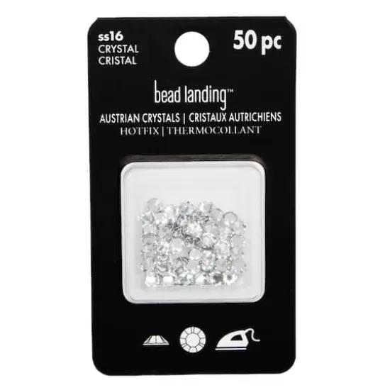 SS16 Round Hotfix Austrian Crystals by Bead Landing&trade;, 50ct. {5}