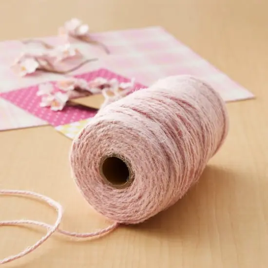 150yd. Rose Jute Spool by Recollections&trade; {3}