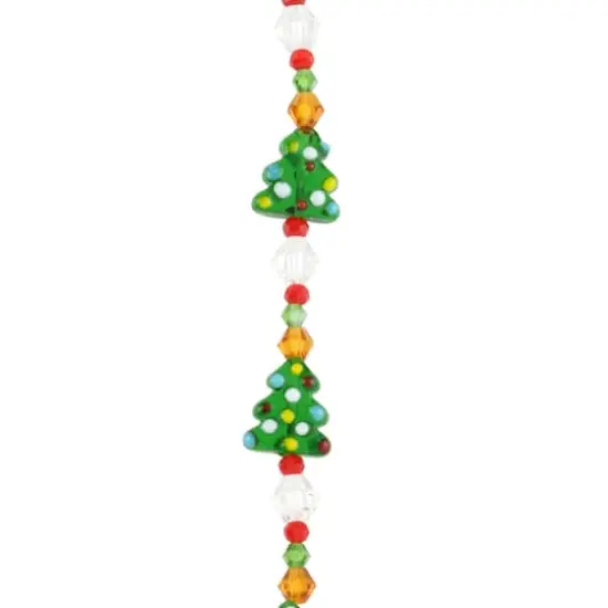 Christmas Tree Lampwork Glass Bead Mix by Bead Landing&trade; {1}