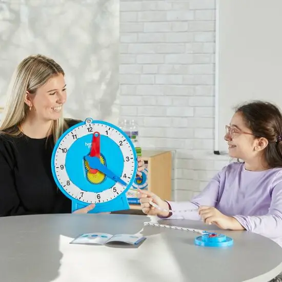 hand2mind&reg; Advanced NumberLine Clock&trade; Class Set {4}
