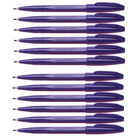 Pentel&reg; Sign Pen&reg; Violet, 12ct. {1}