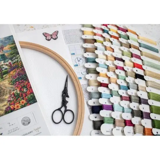 LetiStitch Sunrise by the Sea Counted Cross Stitch Kit {10}