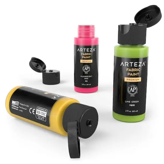 Arteza&reg; 24 Color Fabric Paint Set {5}
