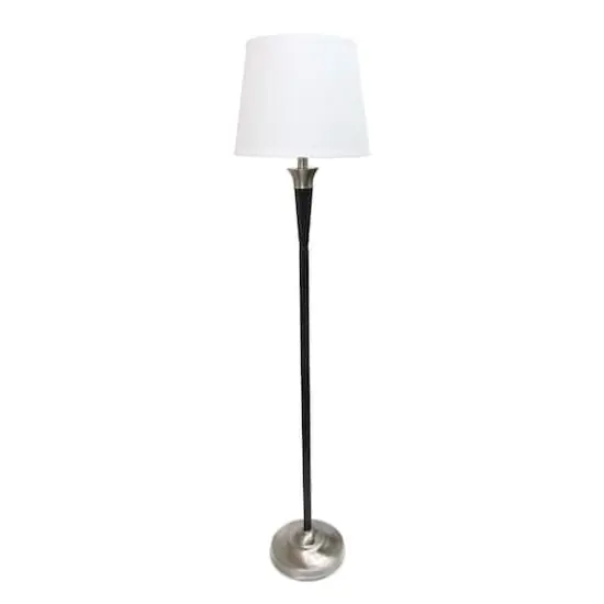 Lalia Home Malbec Black and Nickel Lamp Set {9}