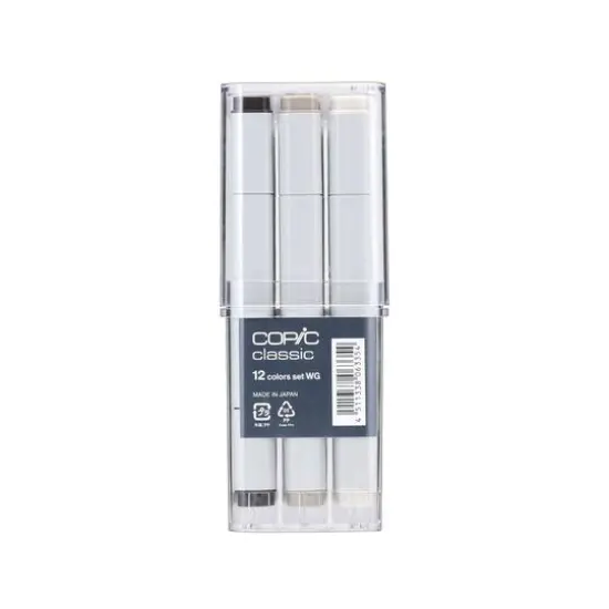 Copic&reg; Warm Gray 12 Color Classic Marker Set {5}