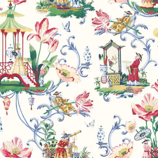 Harrison Howard East of the Moon Peel & Stick Wallpaper Porcelain {1}