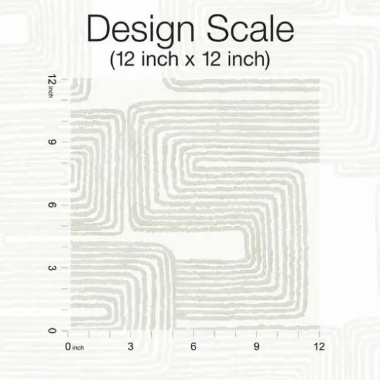 RoomMates Zulu Signature Peel & Stick Wallpaper White {9}