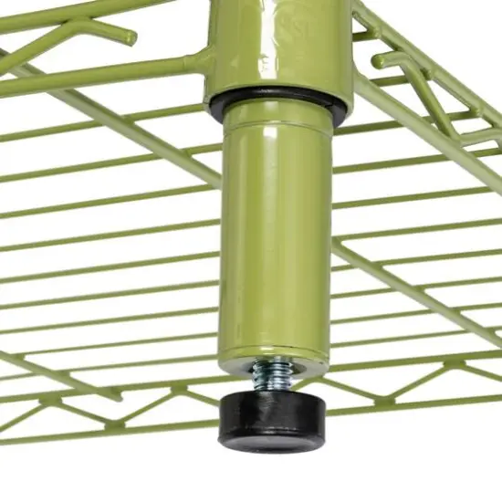 Honey Can Do Olive Adjustable 5-Tier Shelves {6}