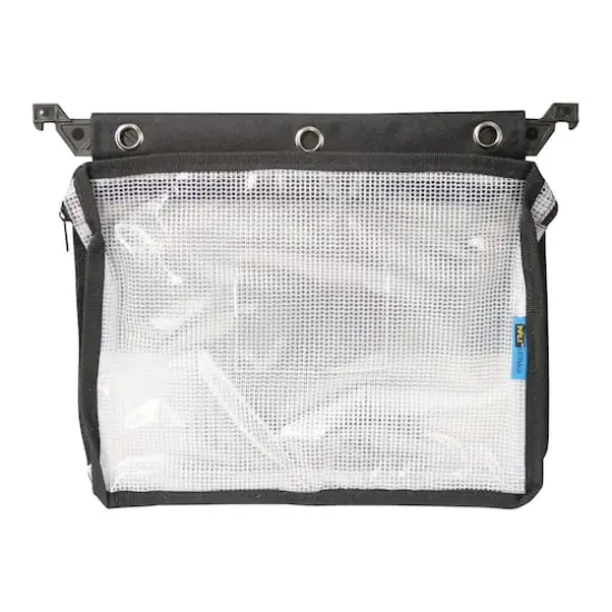 Innovative Storage Designs Clear Mesh Expanding Zipper Pouch {1}