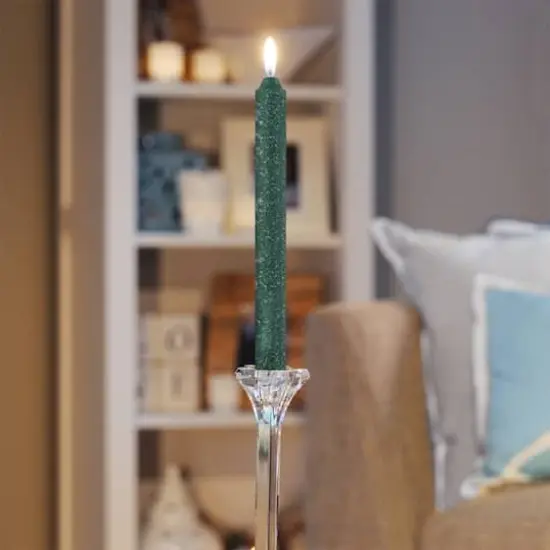 Root Candles 9" Unscented Timberline&trade; Arista&trade; Taper Candles, 12ct. Dark Green {4}