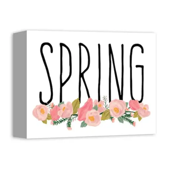 Spring Flowers Canvas Art {3}