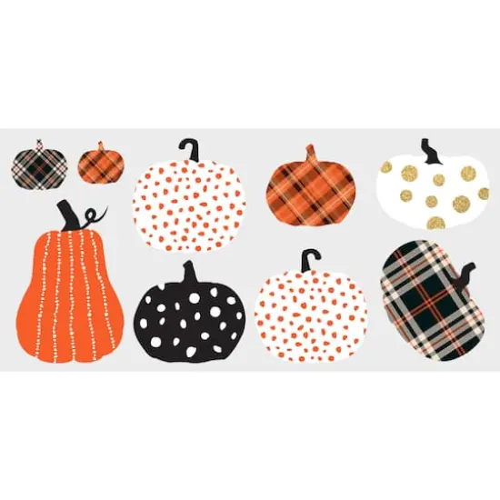 RoomMates Decorative Pumpkins Peel & Stick Wall Decals {1}