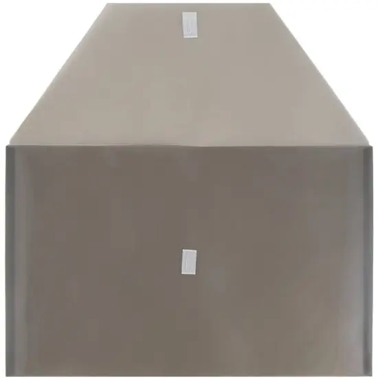 JAM Paper 9.75" x 14.5" Plastic Hook & Loop Closure Envelopes, 12ct. Smoke Gray {4}