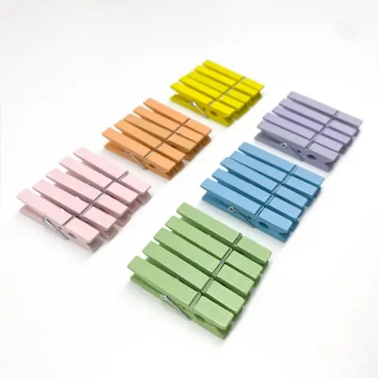 Medium Pastel Clothespins by Recollections&trade; {1}