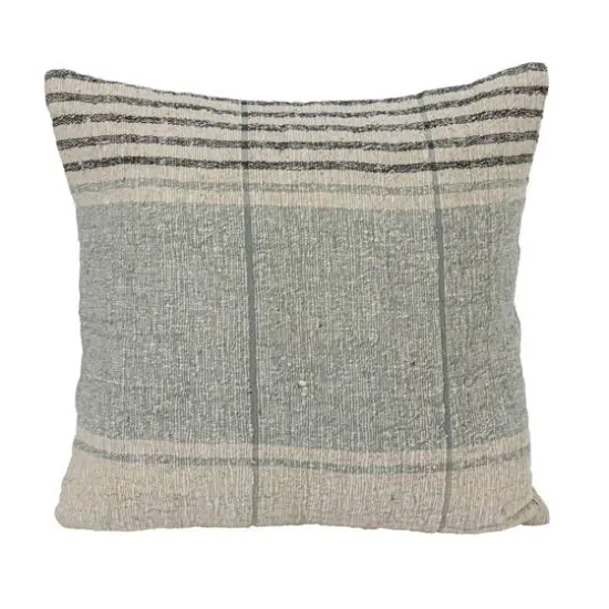 Hello Honey&reg; Multicolor Stripes Woven Cotton Slub Pillow {5}