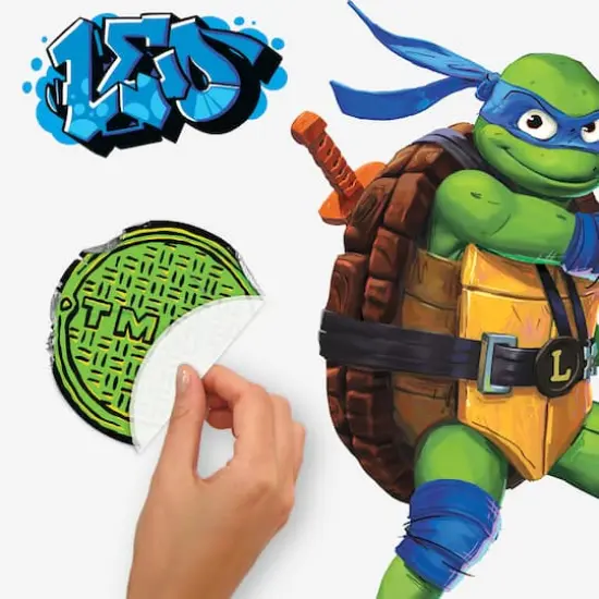 RoomMates Teenage&nbsp;Mutant&nbsp;Ninja Turtles&nbsp;Mutant&nbsp;Mayhem&nbsp;Characters&nbsp;Peel & Stick Wall Decals {5}
