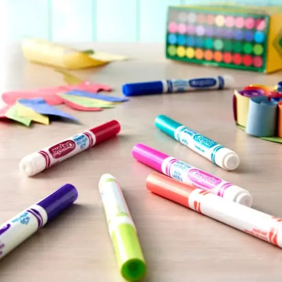 Crayola Ultra Clean Washable Classic Colors Broad Line Markers, 40ct. {3}