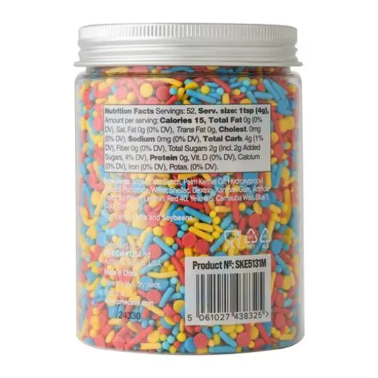 PME Cake Sweet Street&reg; 7.3oz. Sprinkle Mix Super Hero {6}