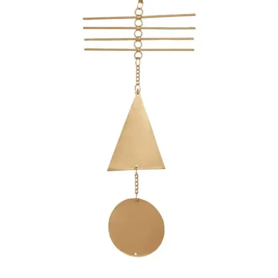 48" Gold Metal Eclectic Wind Chime, 2ct. {3}