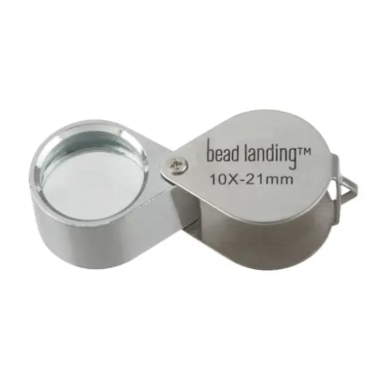 Silver 10X Magnification Loupe by Bead Landing&trade; {1}