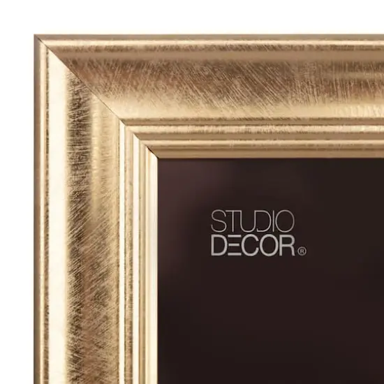 Expressions&trade; 8" x 10" Gold Scoop Frame by Studio D&eacute;cor&reg; {6}