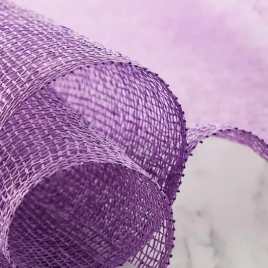 21" x 5yd. Purple Poly Burlap Mesh by Celebrate It&trade; {3}
