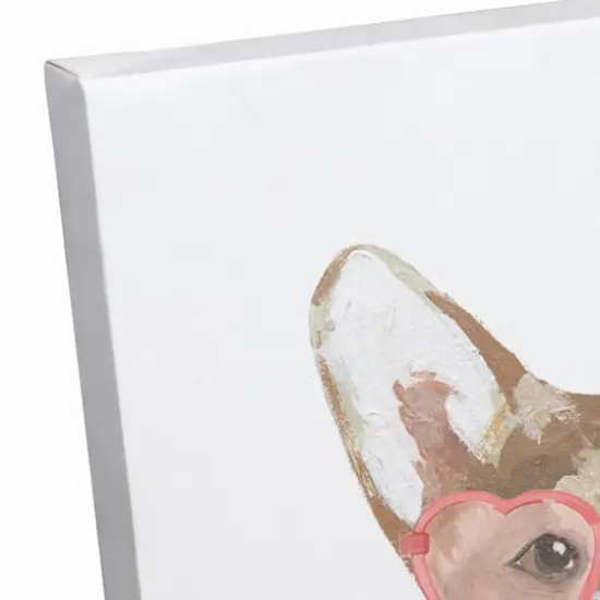 Corgi Wiggle Butt Canvas Wall Art {4}