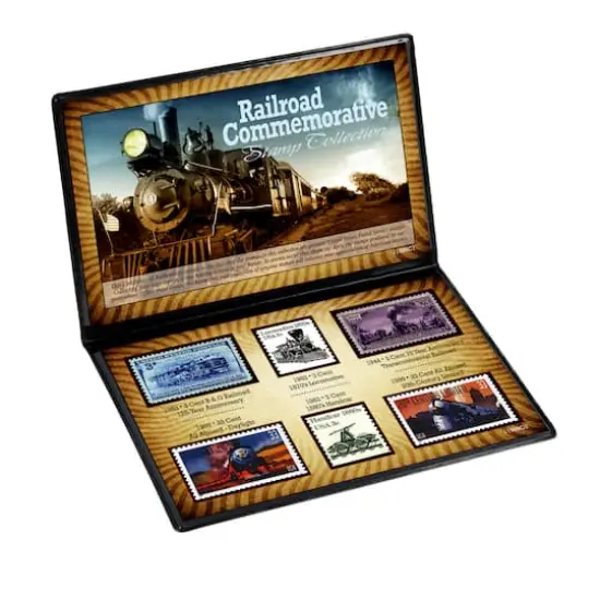 Commemorative Railroad U.S. Stamp Collection {3}