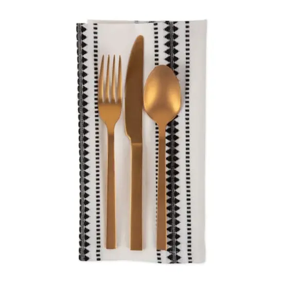 DII&reg; Zig Dobby Stripe Napkins, 6ct. {4}