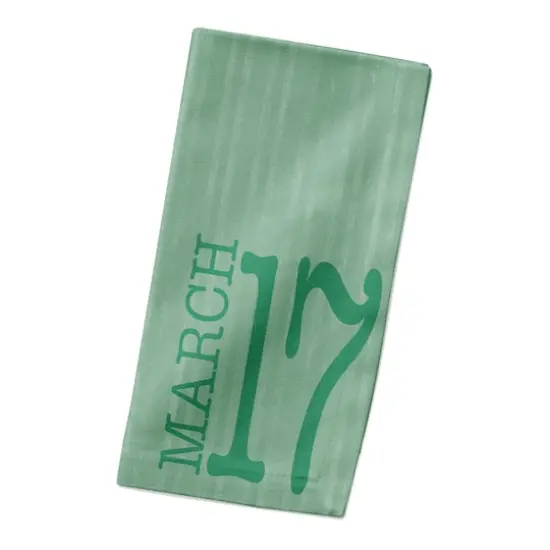 Large March Napkin 10" x 10" Cotton Twill Napkin {3}