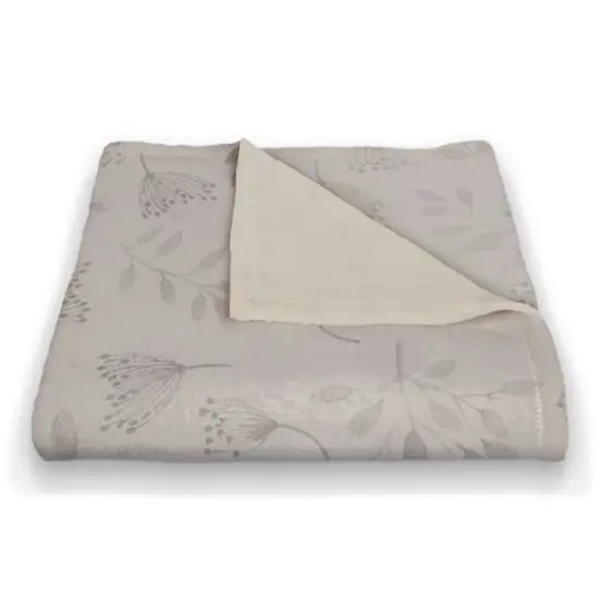 50" x 60" Cow at Desk Sewing Coral Fleece Blanket {4}