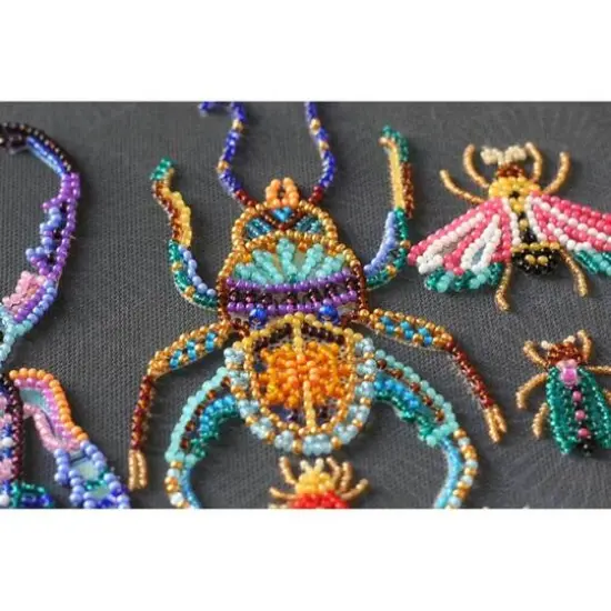 Abris Art Beetles Deco Scenes Bead Embroidery Kit {5}