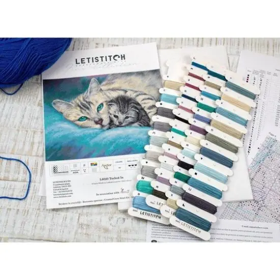 Letistitch Tucked In Counted Cross Stitch Kit {14}