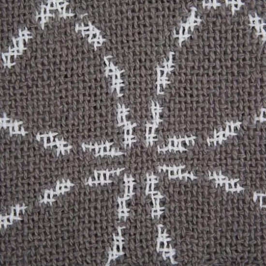 Gray Concentric Circles Throw {4}