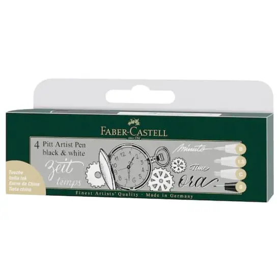 Faber Castell Pitt Artist Pen Wallet Set {1}