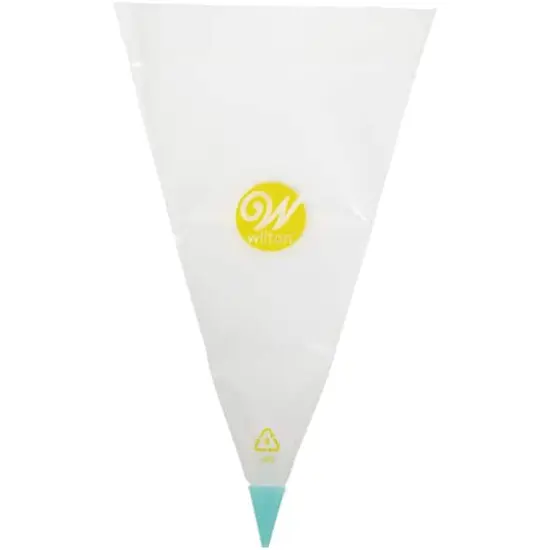 Wilton&reg; All-In-One Disposable Decorating Bag with Round No.3 Tips, 6ct. {4}