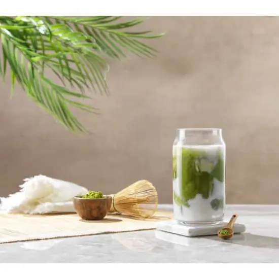 JoyJolt® 17oz. Classic Can Shaped Tumbler Drinking Glass Cups, 6ct. {3}